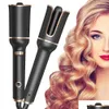 Ferri arricciacapelli Matic Bigodino per capelli Ferro in ceramica Rotante Air Spin Bacchetta Styler Curl Hine Magic Drop Consegna Prodotti Cura Strumenti per lo styling Dho56