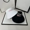 Summer Designer Ball Hat Kobiet wakacyjny ochrona przed słońcem oddychającą Casquette Para podróż sport