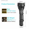 Torches EDC Powerful Flashlight Outdoor Lighting IP68 Waterproof 14500/AA Battery High Power Clip LED Torch 550 Lumens Camping GTA Q231130