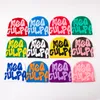 快適なデザイナーBeanie Mea Culpas Fun Day Bonnet Y2K Ins Style Youth Youth Popular Casquette with Letter