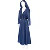 Drama fru Davis Cosplay Costume Halloween Nun Dresses Science Fiction Action TV Series Women's Performance Clothing