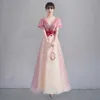 فساتين الحفلات Starry Sky Dresses 2023 Summer Host Student Small Red Bridmaid Toast Vality