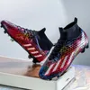 Scarpe antinfortunistiche Scarpe da calcio Uomo Scarpe da allenamento indoor traspiranti Futsal Punte lunghe Ultraleggere antiscivolo Tacchetti sportivi per esterni Erba all'ingrosso 231130