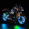 Forniture per giocattoli natalizi Il set Vonado lampada a LED 42159 è adatto solo per i mattoncini Yamaha MT 10 SP, inclusi gli accessori di illuminazione 231130