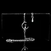 Łańcuch nowy 925 srebrny elegancki księżyc mała kotka bransoletka moda moda letnia bransoletki kobiet dziewczyna biżuteria prezent urodzinowy yq231130