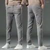 Men's Pants Thick Corduroy Casual 2023 Winter Style Business Fashion Stretch Regular Fit Trousers Male Brand Clothes A305