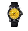 U1 TOP AAA Bretylizowanie luksusowe nowi mężczyźni zegarek Ocean Rotatable Rame Supercean czarny niebieski guma ze stali nierdzewnej Sapphire Glass Automatyczny ruch mechaniczny Watch J49
