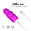 Vibratori 10 velocità vibratore giocattoli del sesso uovo di proiettile in silicone con telecomando senza fili sfera di massaggio ricaricabile USB vibrante per le donne 231130