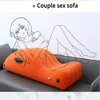 Sex Furniture Flocking Erotic Sex Pillow Inflatable Furniture Adults Sexo Game Bdsm Body Support Cushion Handrail Sofa Bed Sexy Toys Couples 231130