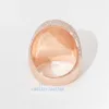 Rapper de jóias finas Diamond Diamond 925 Sterling Silver Plated Gle Rose Gold Gold Moissanite Hip Hop Ring para homens