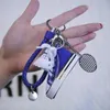 Оптовая дизайнерская мини-силиконовая цепочка для ключей для кроссовок Мужчины Женщины Дети Брелок для ключей Подарочный брелок для обуви Цепочка сцепления Держатель для ключей для кроссовок