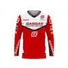 Camisas de ciclismo topos gasgas downhill jérsei moto enduro mtb bicicleta da sujeira dos homens maillot hombre atv motocross dh fora da estrada montanha cyclin243i