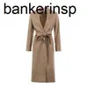 Designerjas Maxmaras Pure Wool Winter 23 Nieuwe Studio Series Cashmere Dames 2360161739000 Circolo Camel 40