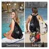 Borse da esterno Borsa da nuoto Zaino con coulisse in rete con tasca bagnata Suitab per nuoto Palestra e attrezzatura da allenamento Vacanze sportive Scuola Q231130