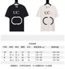 T-Shirt Tasarımcı Üst Versiyon El yapımı Özel G09-GCUCI Erkek ve Kadın Çift Kırış Moda Üst Kısa Kollu T-Shirt-41