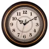 Wanduhren CNIM 12 Zoll leise, nicht tickende runde Uhren, dekorativ, Vintage-Stil, für Zuhause, Küche, Wohnzimmer, SchlafzimmerG236J