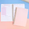 Notepads A5 Planner Spiral Notebook 52 Weeks Daily Weekly Agenda Student Schedules Stationery Office School Supplies 231130