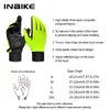 Sports Gloves INBIKE Winter Cycling for Men Women Warm Fleece Biking Glove Riding Bicycle Waterproof Touchscreen Accessories 231129