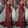 Swobodne sukienki wykwintne koralikowe wieczór błyszczące rękawy Satynowe satynowe strona formalna sukienka na bal