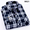 Casual shirts voor heren rood flanel plaid shirt heren 2023 modejurk warme zachte lange mouw camiseta masculina chemise homme