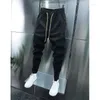 Men's Jeans Spring Autumn Black Stripe Jogger Sweatpants Men Outdoor Casual Skinny Harem Pants Streetwear High Quality Designer Trousers