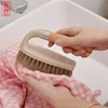 Klädlagringsgarderob trä rengöring borste multifunktionell loggfärg sko tvätt tvätt badrum golvdekontaminering penselklotin