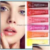 Lip Gloss Lip Gloss Fruta Óleo de Ameixa Hidratante Brilhante Vitamina E Mineral Lábios Cuidados Bálsamo Longa Duração Beleza Maquiagem 20 Pcs Drop Delivery Dhjnh