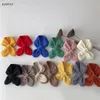 Scarves Kids Scarf Winter Warm Soft Children Knitted Baby Bib Infant Toddler Neck Fashion Solid Color Girl Boy 231130