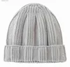 Beanie/Skull Caps Connectyle Boys Girls Classic Solid Ribbed Thick Beanie Hat Kids Soft Stretch Streck Stick Stick Stick Stick Sticke Water Skull Daily Outdoor Casual Cap Q231130