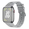 Bracelet en Silicone adapté à Apple Watch 9 8 7 45mm 41mm, bracelet de sport souple et de haute qualité, adapté aux accessoires Ultra 2 49mm