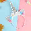 Hair Accessories Kids Unicorn Headband Halloween Party Head Buckle Birthday Gift Children Baby For Girls headband 231130