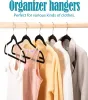 Velvet Hangers Felt Hangers Non Slip for Coat Clothing Racks RRE14686 ZZ