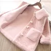 Giubbotti 3 10 anni Giacca per bambina per bambini Autunno Inverno Caldo cappotto in pelliccia sintetica per Natale Principessa Capispalla Simpatico peluche Abbigliamento per bambini 231130