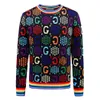 2 Herr Designer Sweaters Retro Classic Luxury Sweatshirt Men Arm Brev Broderi Rund hals Bekväm högkvalitativ Jumper Fashion Cardigan för Menm-3XLHCS10