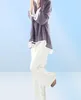 Women039s Bluzki Koszule Kobiety Tradycyjna chińska koszula luźna odzież Vintage Cheongsam Women Mandarin Obroczek Solidny kolor 2014547