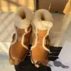 UG dames bottes de neige véritable peau de mouton chaussures de fourrure chaude homme et femme bottes courtes d'hiver Super Mini hommes femmes