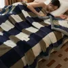 Blanket Super Soft Blanket Coral Fleece Aircraft Blanket Plaid Beanie Throw Blanket Warm Blanket for Bed Sofa Office Home Textile 231129