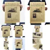 Adesivos de parede Clássico The York Times History Poster Titanic Shipwreck Old Spaper Retro Kraft Papel Decoração de Casa Gota Entrega Gar Dhe0J