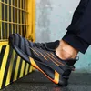 Safety Shoes Fashion Safety Shoes Man Work Sneakers Steel Toe Shoes Work Boots Anti-puncture Indestructible Shoes Mens Industrial Shoes 50 231130