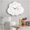 Wandklokken Ongebruikelijk Modern Stil Houten Batterij-aangedreven Modehorloges Woonkamer Kleine Reloj De Pared Huisdecoratieartikelen Dro Dhxio