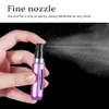 1PC 5ml 8ml Refillable Small Vials Top Quality Perfume Spray Container Aluminum Bottle Empty Tool Travel Liquid Bottles