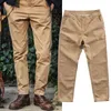 Pantalons pour hommes Hommes Vêtements de travail Cargo Résistant à l'usure Couleur unie Résistant à la saleté Entraînement décontracté Respirant Poches lâches