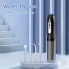 1pc Cordless Water Flosser For Teeth, Gums, Braces, Dental Care,Portable Oral Irrigator,UV Sterilization , DIY Mode, LED Power Display , Rechargeable, IPX7 Waterproof