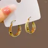 Hoop Earrings Gold Color Metal For Women Cartilage Earings Piercing Trendy Small Huggie Hoops Temperament Ear Jewelry Wholesale