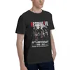 Herr t-skjortor officiella bosatta onda 25-årsjubileumsbomull t-shirt kort ärm vintage y2k stil grafik harajuku anpassad skjorta