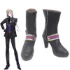 Wonderland Twisted Vil Schoenheit Cosplay Shoes Pomefiore la plus belle de tous les bottes courtes de jeu et d'anime