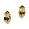 Boucles d'oreilles à breloques aiguille en argent marque de créateur galvanoplastie boucles d'oreilles demi-cercle en or 18 carats femmes accessoires de tempérament de mode simples 5wm6