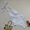 Damskie stroje kąpielowe Plus Women One Piece Swimsuit 2023 Seksowne drukowane bandaż kostium kąpielowy Summ