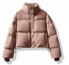 Odzież odzieży damskiej Zimowe krótkie mycie darmowe moda wysokiej klasy 2023 Nowa wersja koreańska luźna i zagęszczona kurtka skórzana w dół bawełniana kurtka dla kobiet