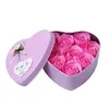 Presente do dia dos namorados rosa sabão flores perfumadas banho corpo pétala espuma flor artificial diy grinalda decoração para casa